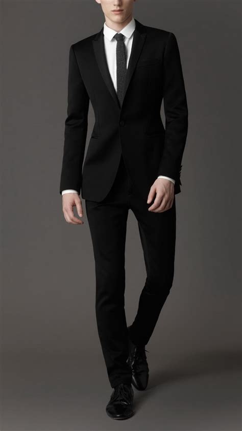 burberry slim fit tuxedo|burberry trousers men's.